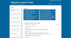 Desktop Screenshot of medicarecode.net